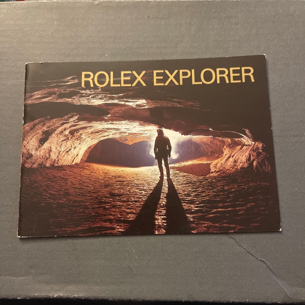 Rolex Explorer Watch Vintage Brochure